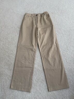 L.L. Bean Women's Tan Straight-Leg Chinos